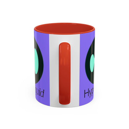 Hyperliquid Black font Light Purple Accent Mug by cypherpunkgear.com