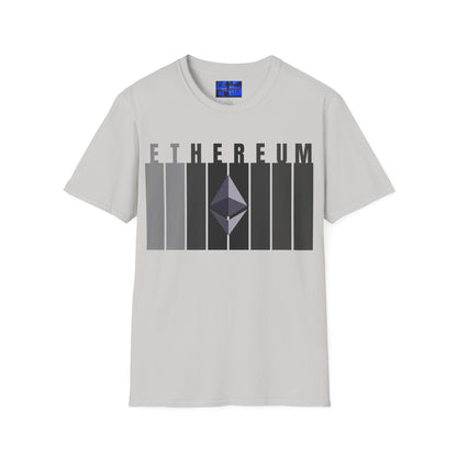 Ethereum (ETH) Light colors Unisex T-Shirt by cypherpunkgear.com