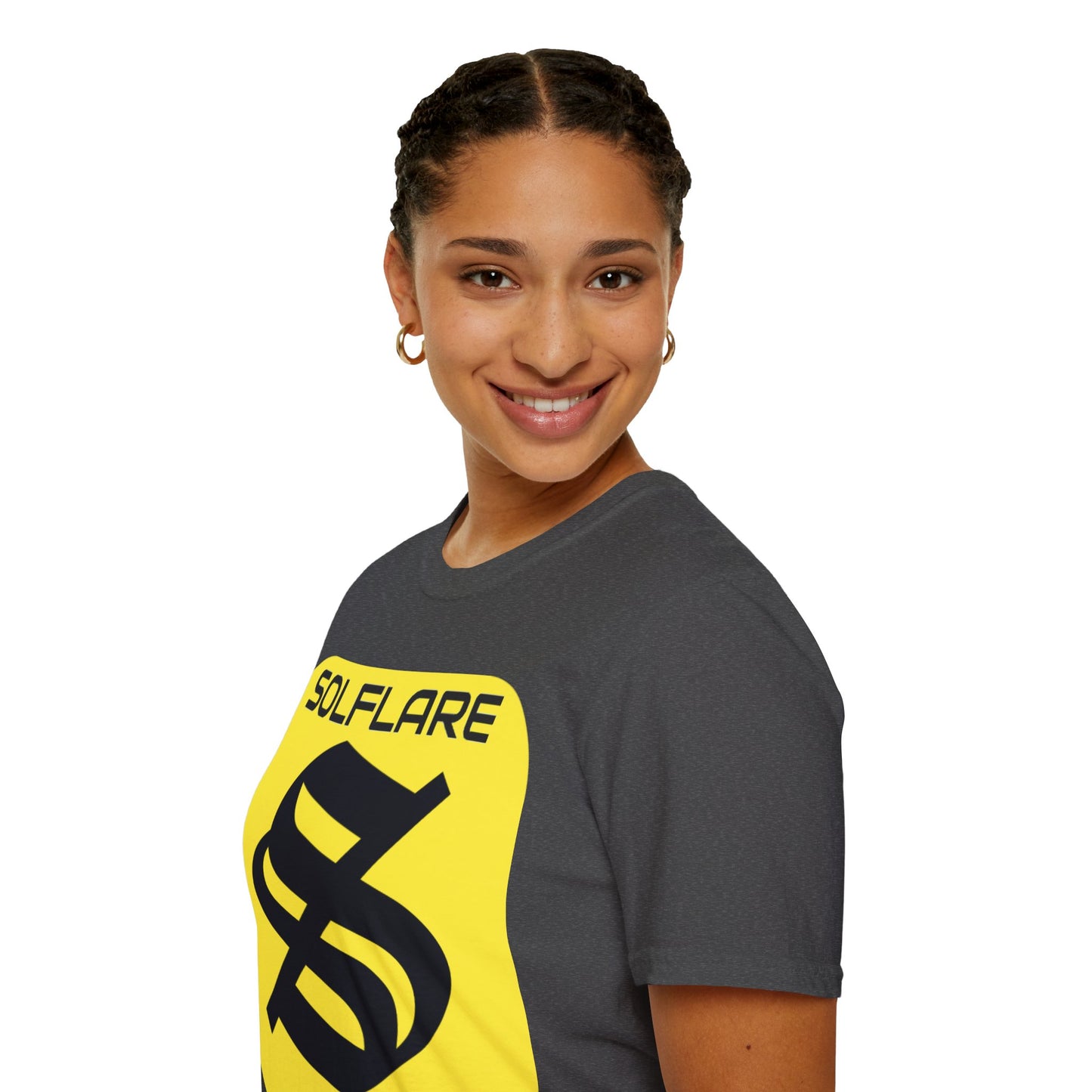 SolflareLogo Dark colors Unisex T-Shirt by cypherpunkgear.com