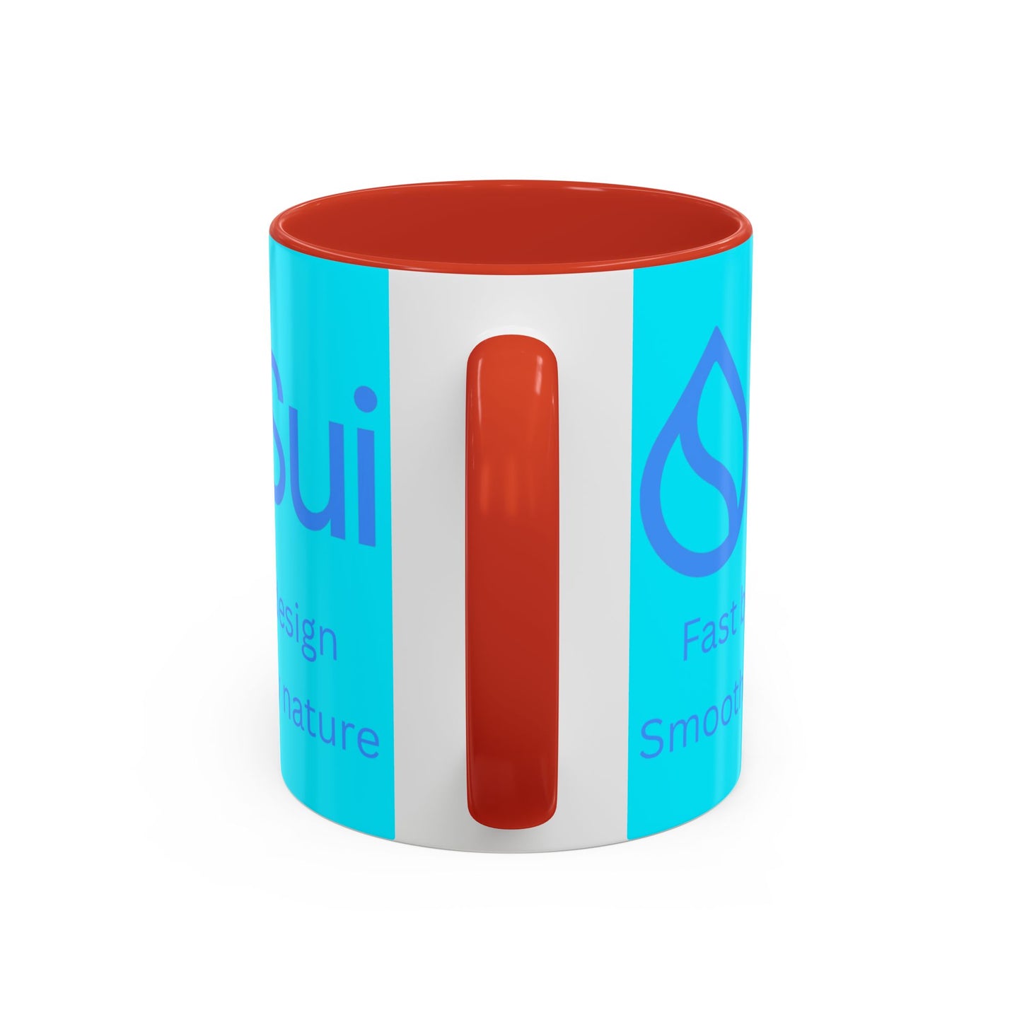 SUI Light Blue Accent Mug by cypherpunkgear.com