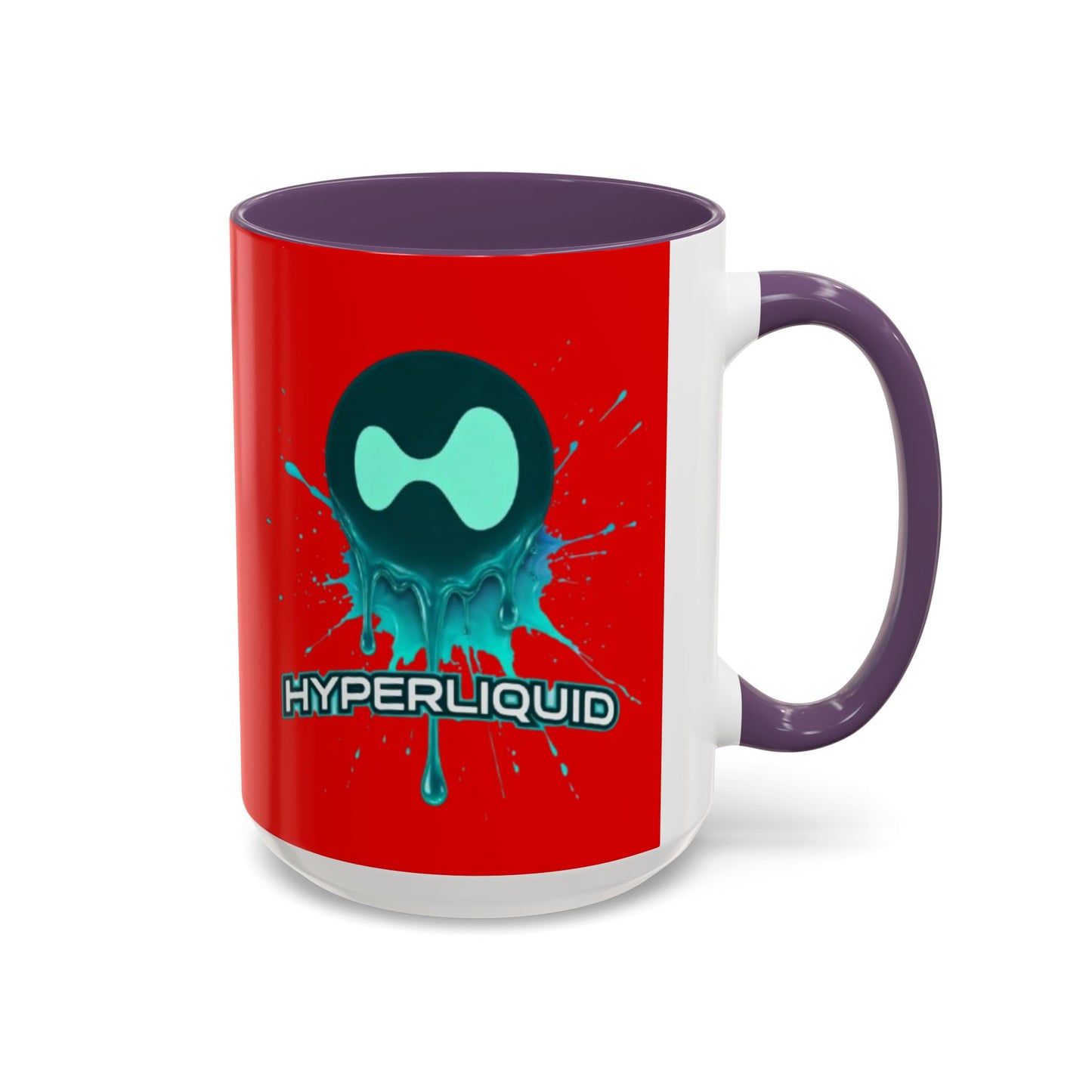 HYPE Drip Red Accent Mug by cypherpunkgear.com
