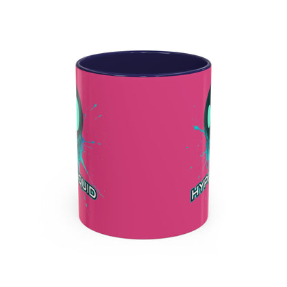 HYPE Drip Pink Accent Mug by cypherpunkgear.com