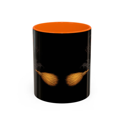 Velvet Vex Black Accent Mug by CreepyCrafts.boo