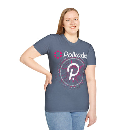 Polkadot (DOT) Dark colors Unisex T-Shirt by cypherpunkgear.com