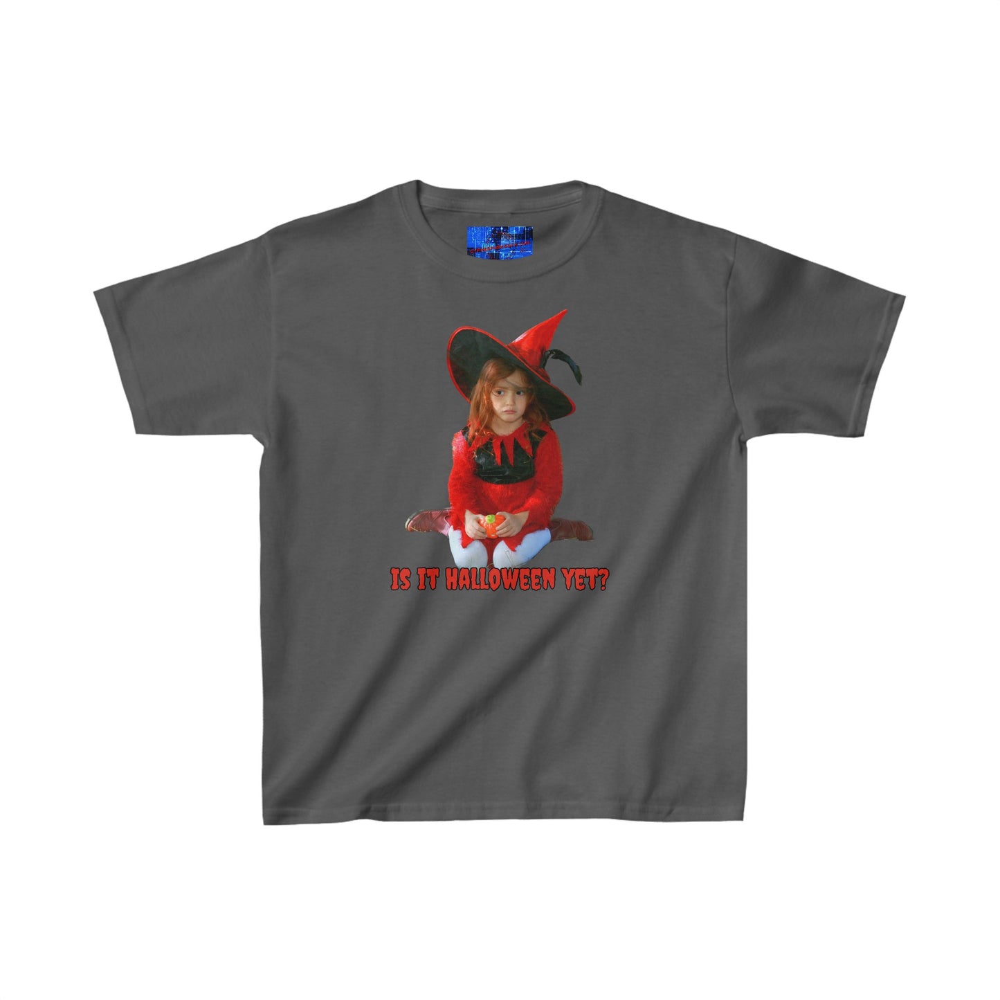 Is it Halloween yet? Kids Heavy Cotton™ Tee by cypherpunkgear