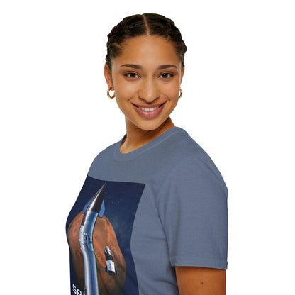 SpaceX Mars Unisex T-Shirt by cypherpunkgear.com