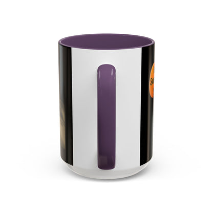 Is it Samhain yet? Skeleton's Pumpkin Black Accent Mug by CreepyCrafts.boo