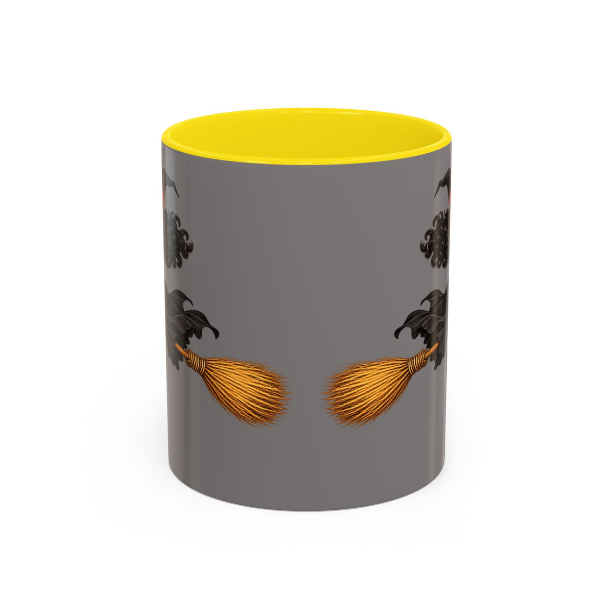 Velvet Vex Grey Accent Mug by CreepyCrafts.boo