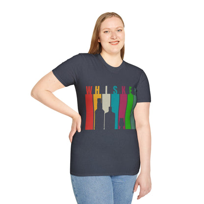 Whiskey spelled with an 'e' DKcolors Unisex T-Shirt by cypherpunkgear.com