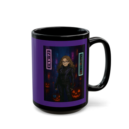 Hethyr Neon Purple Mug by CreepyCrafts.boo