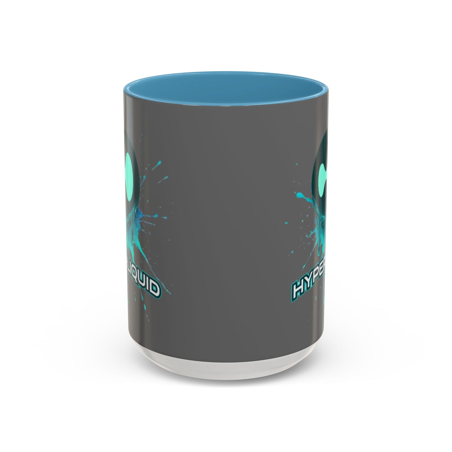 HYPE Drip Grey Accent Mug by cypherpunkgear.com