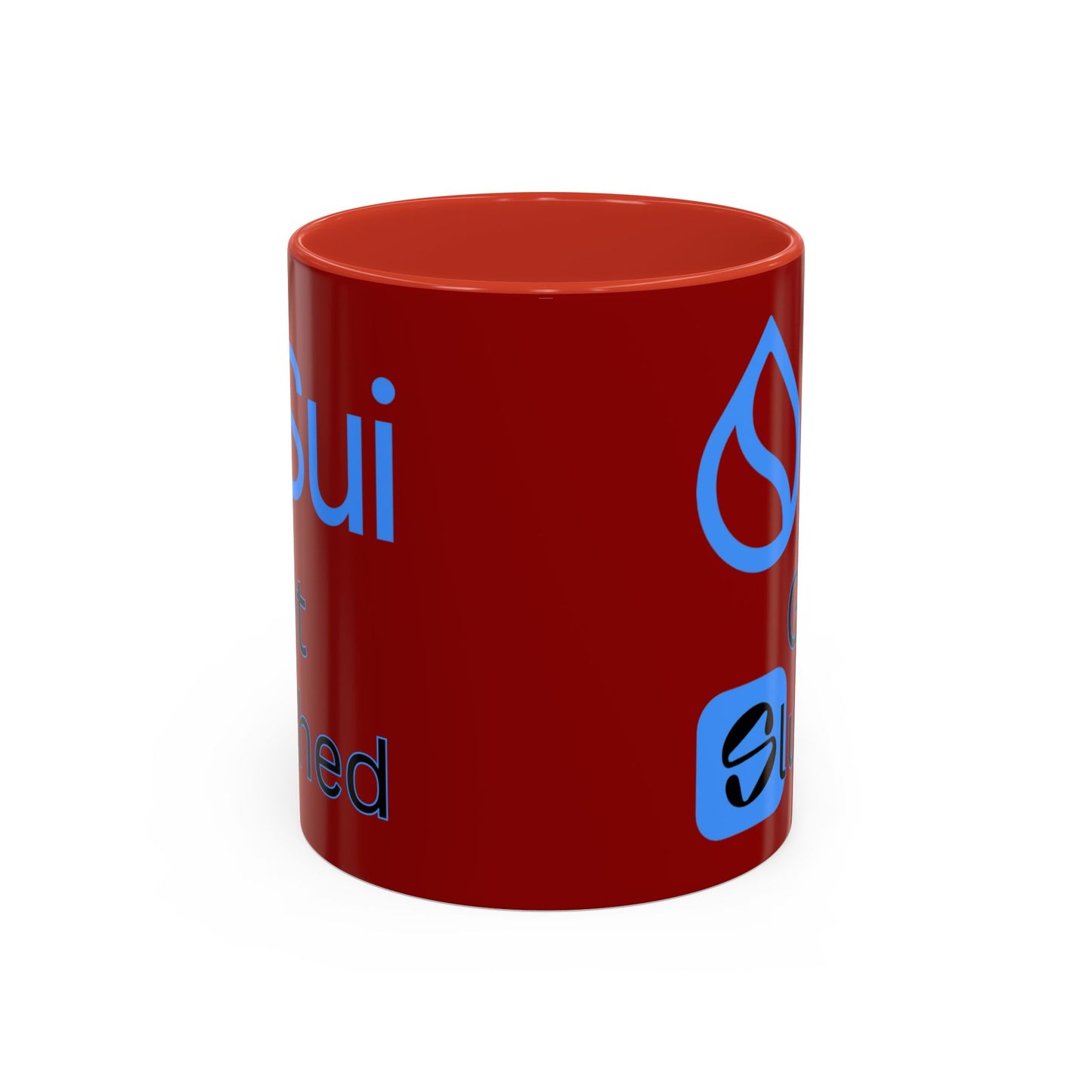 Sui: Get Slushed Red Accent Mug by cypherpunkgear.com
