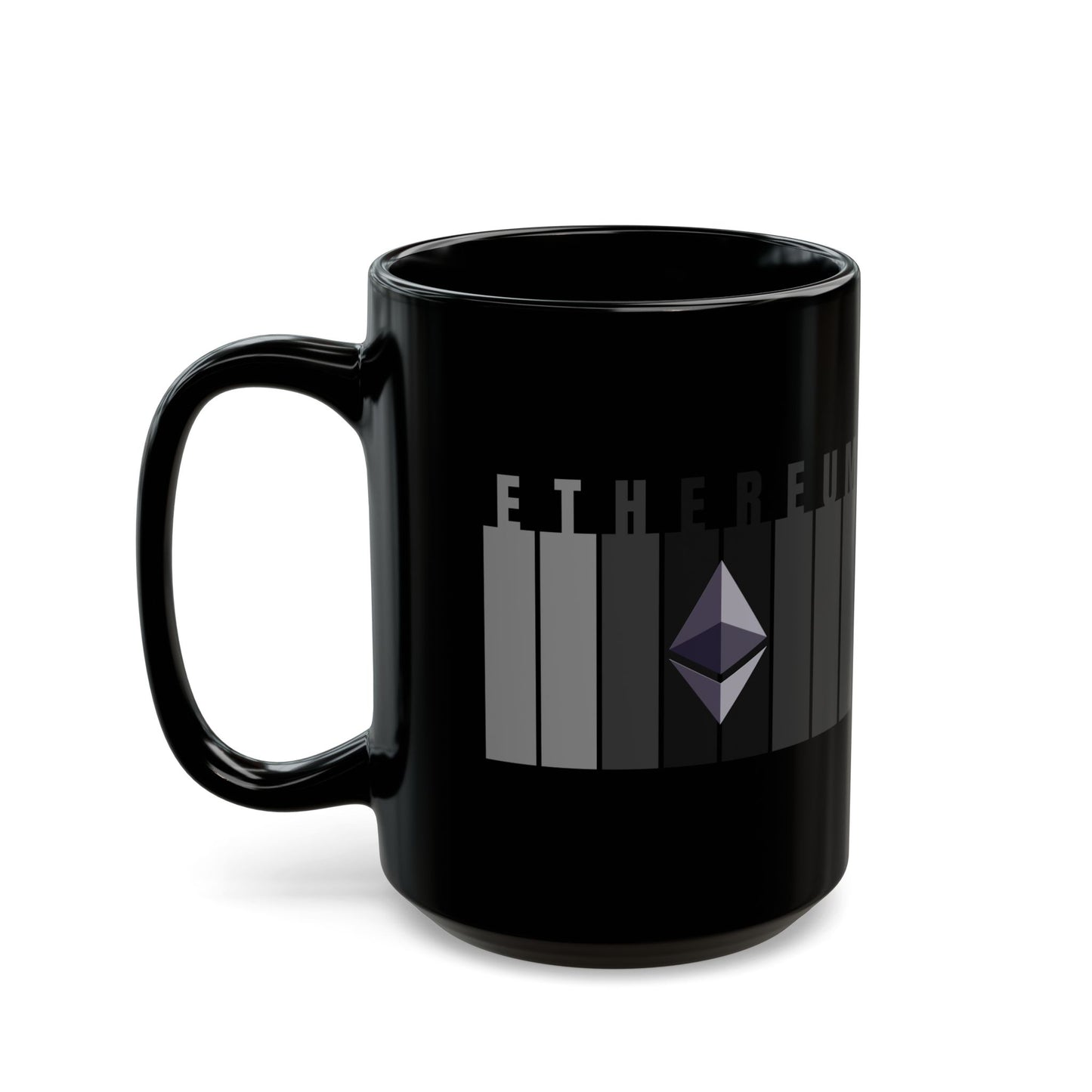 Ethereum (ETH) Black Mug by cypherpunkgear