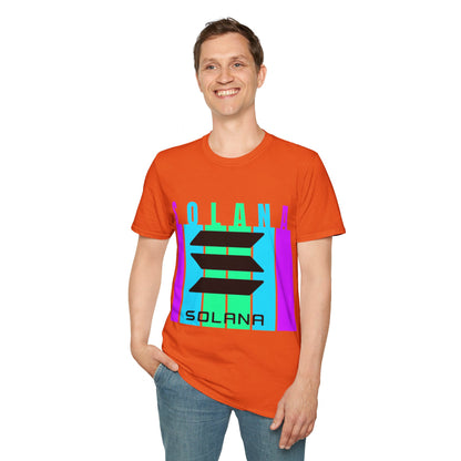 Solana (SOL) Freedom LTcolors Unisex T-Shirt by cypherpunkgear