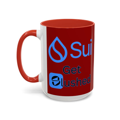 Sui: Get Slushed Red Accent Mug by cypherpunkgear.com