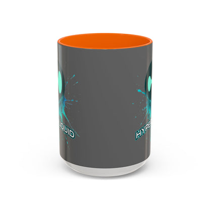 HYPE Drip Grey Accent Mug by cypherpunkgear.com