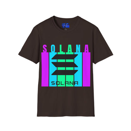 Solana (SOL) Freedom DKcolors Unisex T-Shirt by cypherpunkgear.com