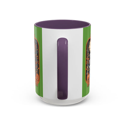 Spooktacular Skeletons of Halloween Accent Mug by CreepyCrafts.boo