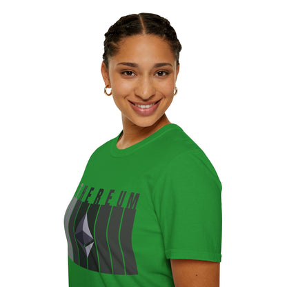 Ethereum (ETH) DKcolors Unisex T-Shirt by cypherpunkgear.com