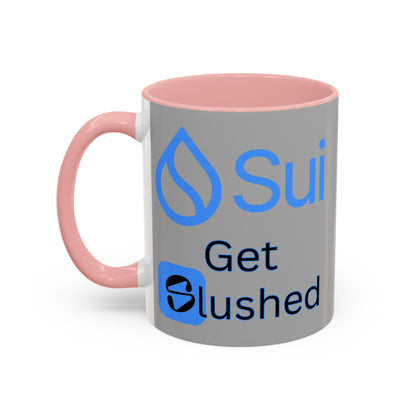 Sui: Get Slushed Grey Accent Mug by cypherpunkgear.com