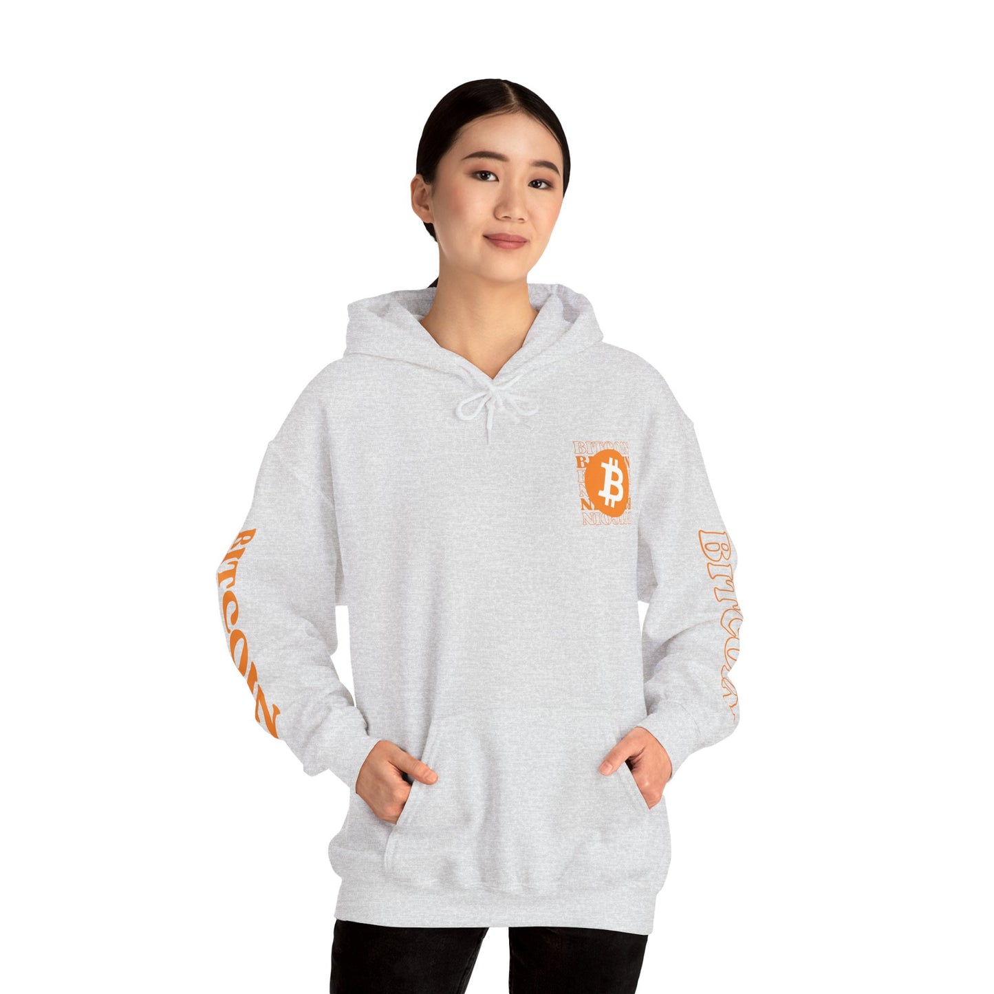 Bitcoin (BTC) Freedom Hoodie Unisex Heavy Blend™ Hooded Sweatshirt by cypherpunkgear