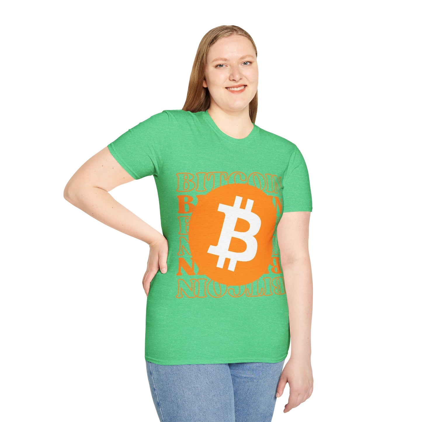 Bitcoin Bitcoin Bitcoin (BTC) DKcolors Unisex T-Shirt by cypherpunkgear.com