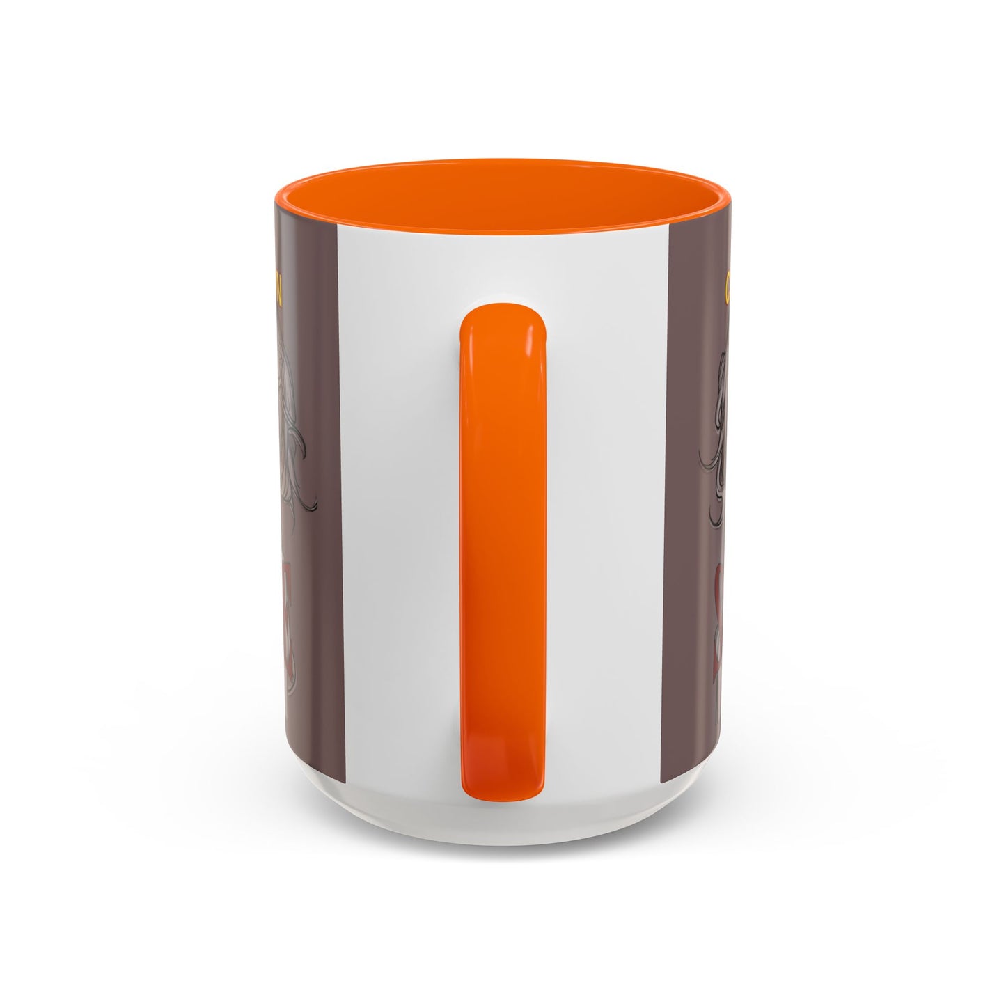 Caution, Savage Grey Accent Mug by cypherpunkgear.com