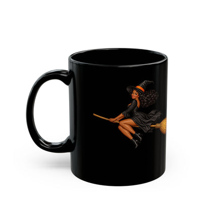Velvet Vex Black Mug by CreepyCrafts.boo