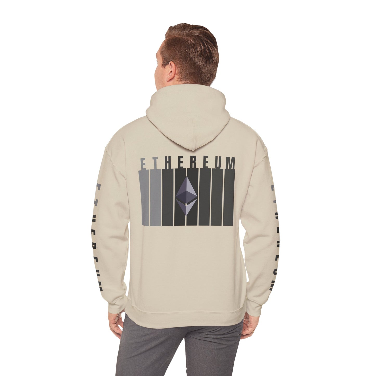 Ethereum (ETH) Hoodie Unisex Heavy Blend™ Hooded Sweatshirt by cypherpunkgear.com