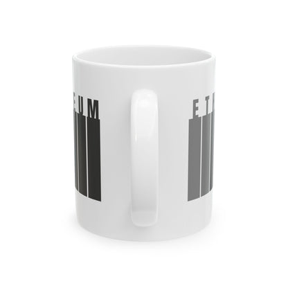 Ethereum (ETH) White Mug by cypherpunkgear.com