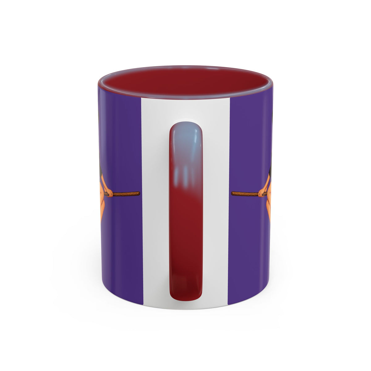 Hazel Hex Purple Accent Mug by CreepyCrafts.boo