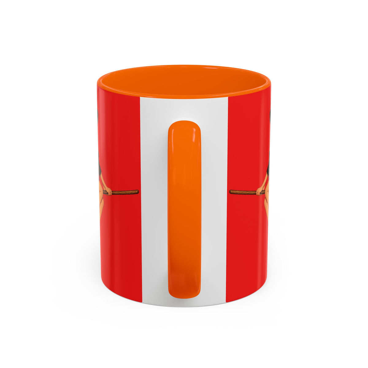Hazel Hex Red Accent Mug by CreepyCrafts.boo