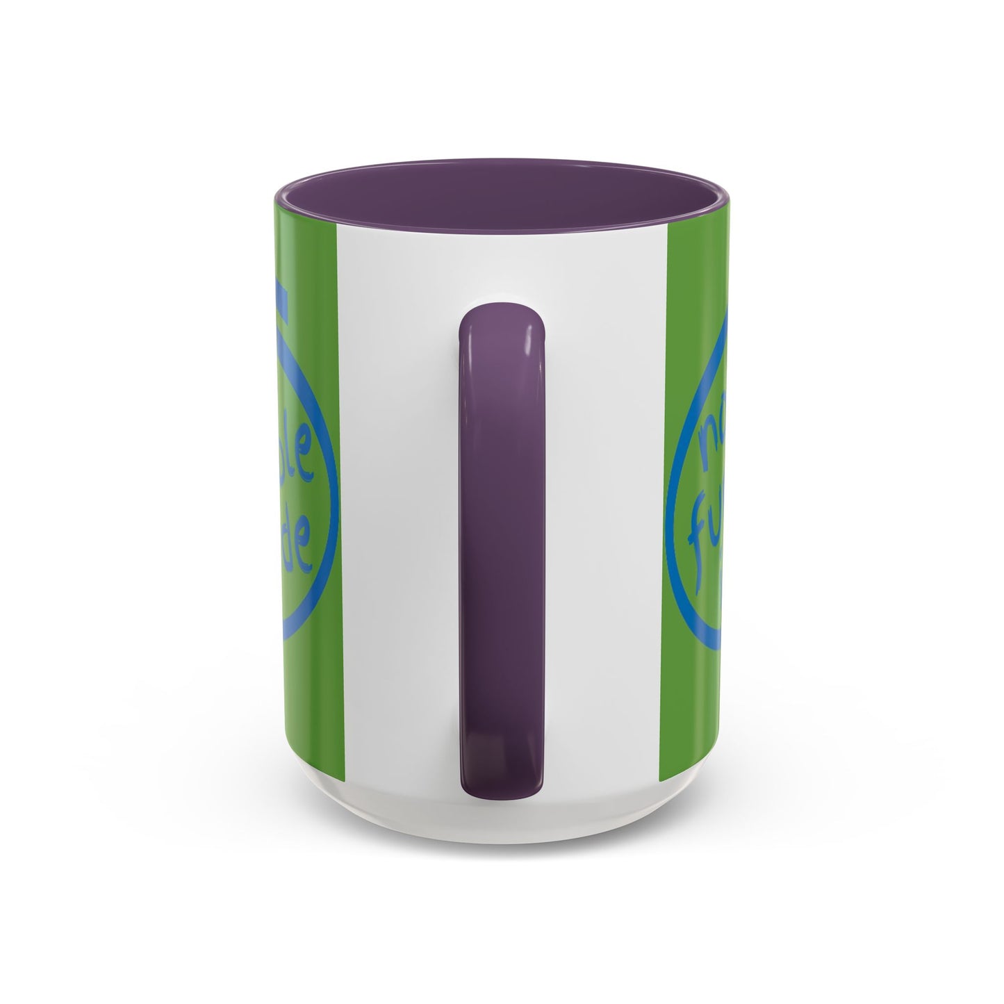 Non-Fungible Inside Green Accent Mug by cypherpunkgear.com