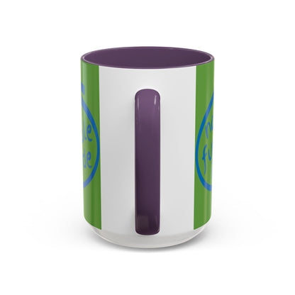 Non-Fungible Inside Green Accent Mug by cypherpunkgear.com