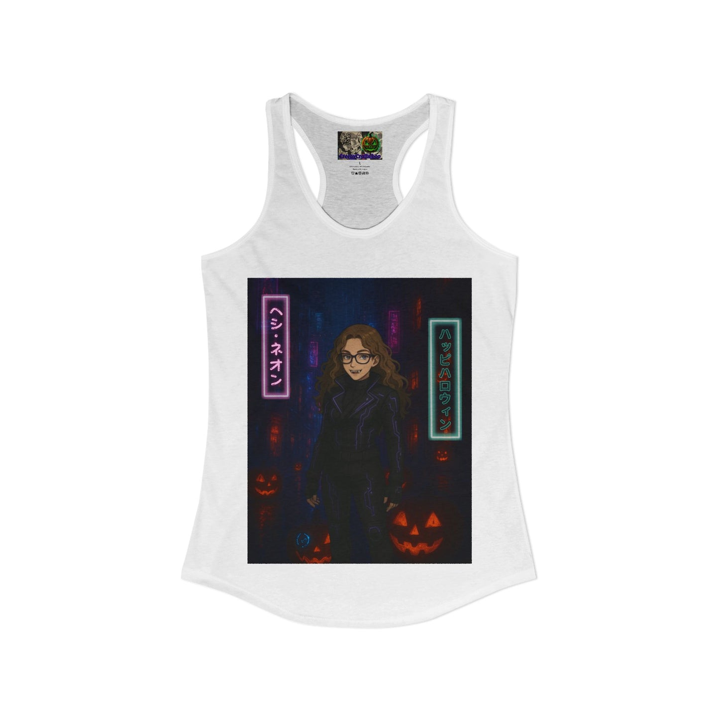 Hethyr Neon Women's Racerback Tank Top by CreepyCrafts.boo