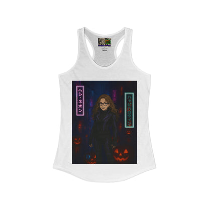 Hethyr Neon Women's Racerback Tank Top by CreepyCrafts.boo