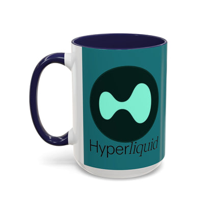 Hyperliquid Black font Hyperliquid Accent Mug by cypherpunkgear.com