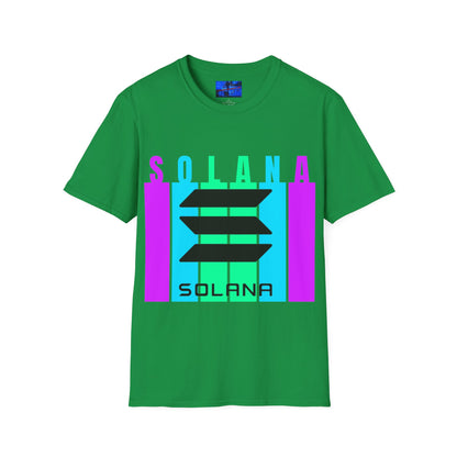 Solana (SOL) Freedom DKcolors Unisex T-Shirt by cypherpunkgear