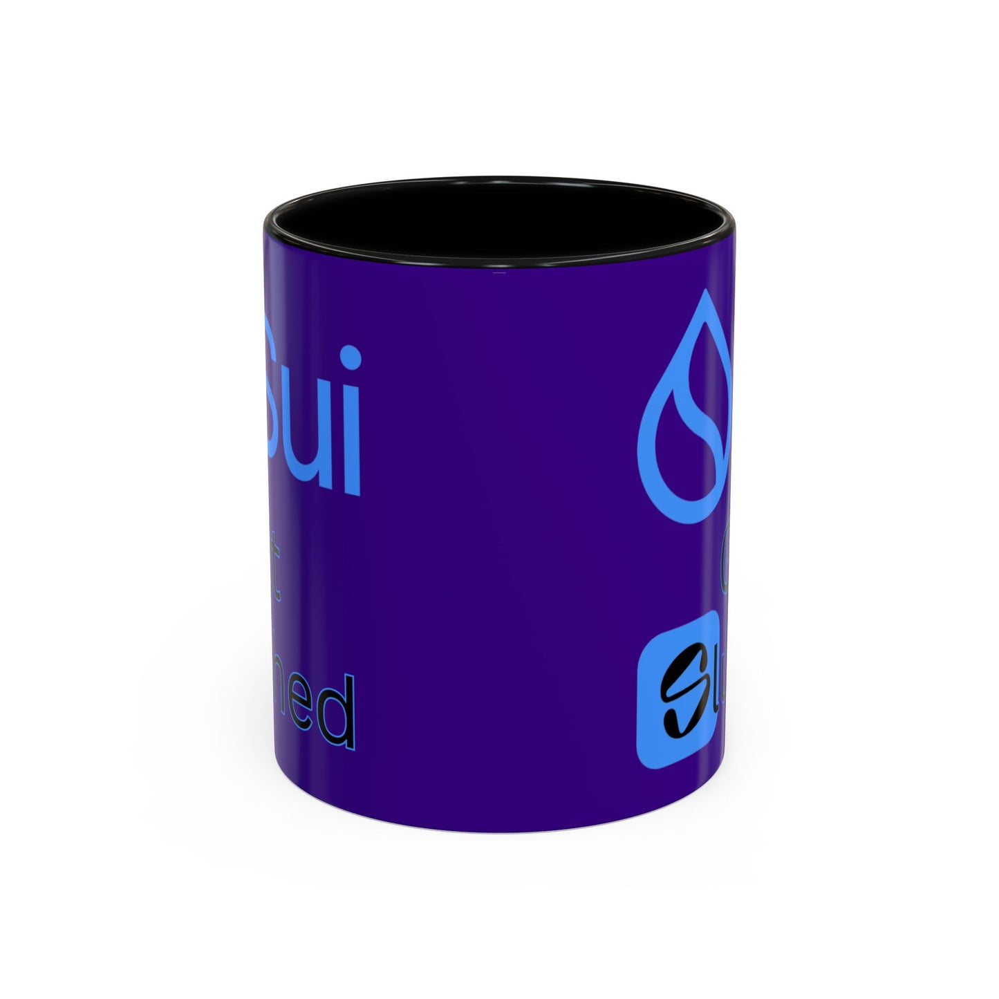 Sui: Get Slushed Purple Accent Mug by cypherpunkgear.com