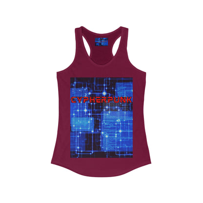 Cypherpunk Women's Racerback Tank Top by cypherpunkgear.com