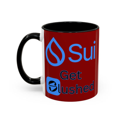 Sui: Get Slushed Red Accent Mug by cypherpunkgear.com