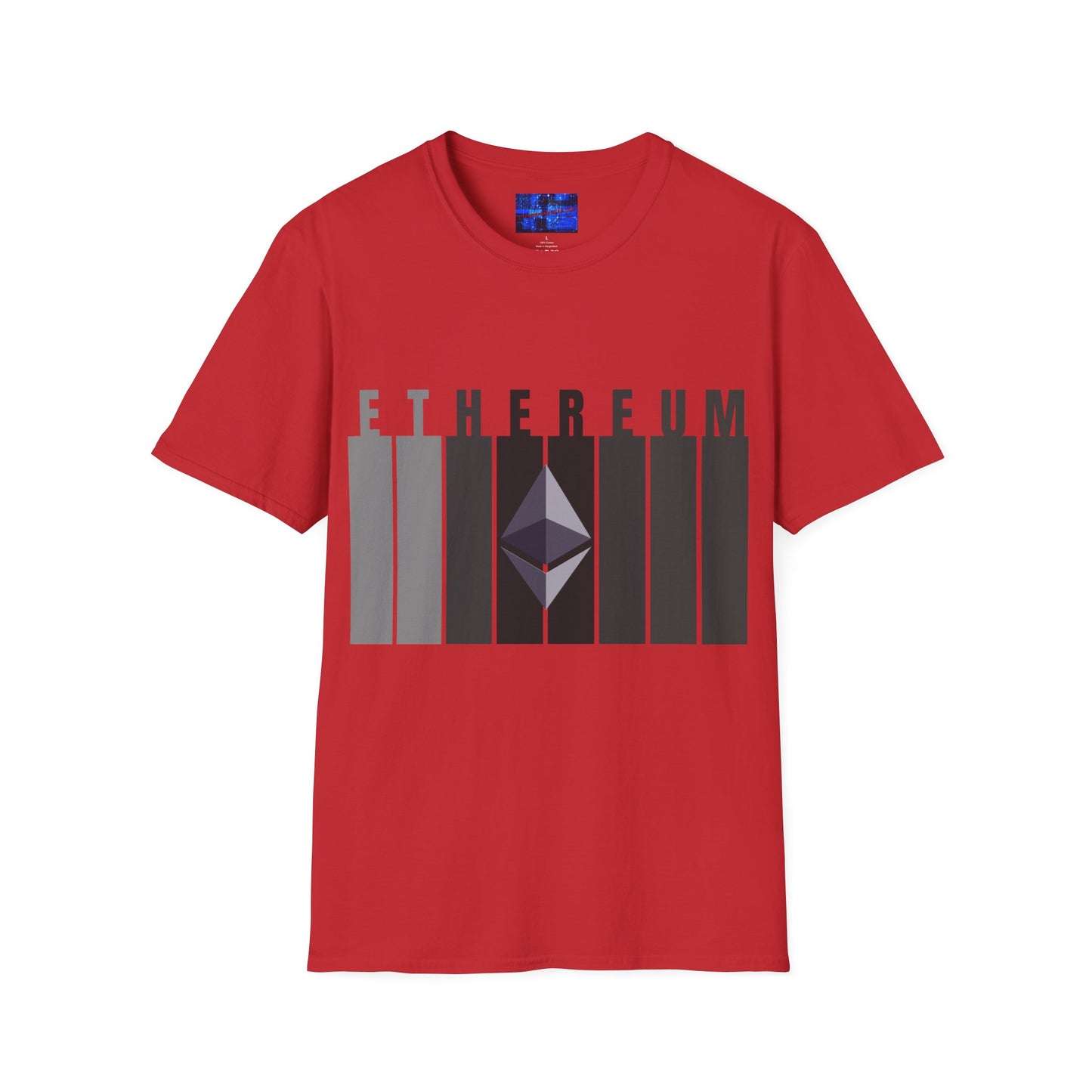 Ethereum (ETH) LTcolors Unisex T-Shirt by cypherpunkgear.com
