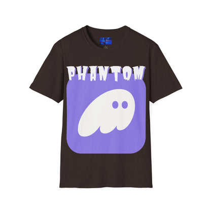 Phantom Hot Wallet Dark colors Unisex T-Shirt by cypherpunkgear.com