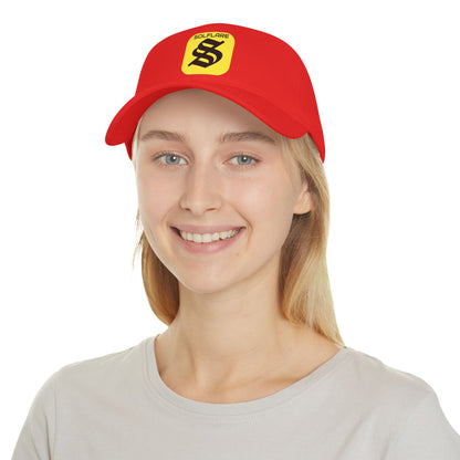 SolflareLogo Low Profile Baseball Cap by cypherpunkgear.com