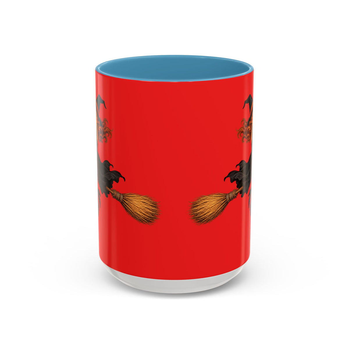 Hazel Hex Red Accent Mug by CreepyCrafts.boo