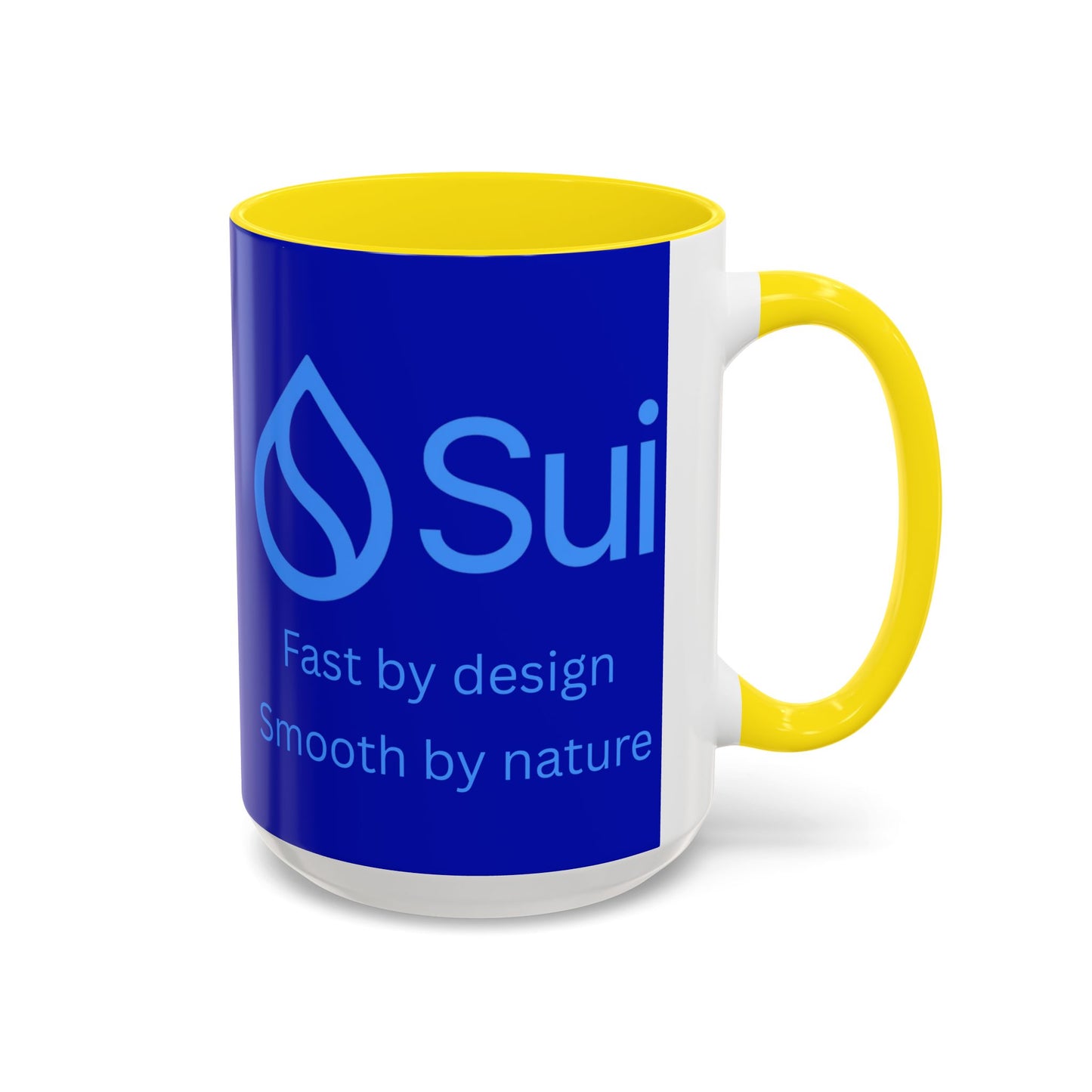 SUI Dark Blue Accent Mug by cypherpunkgear.com