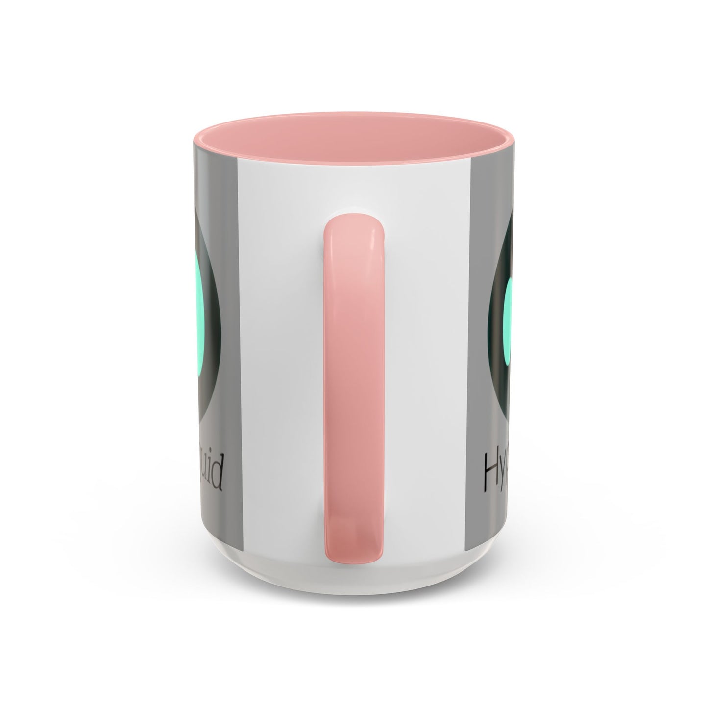 Hyperliquid Black font Grey Accent Mug by cypherpunkgear.com