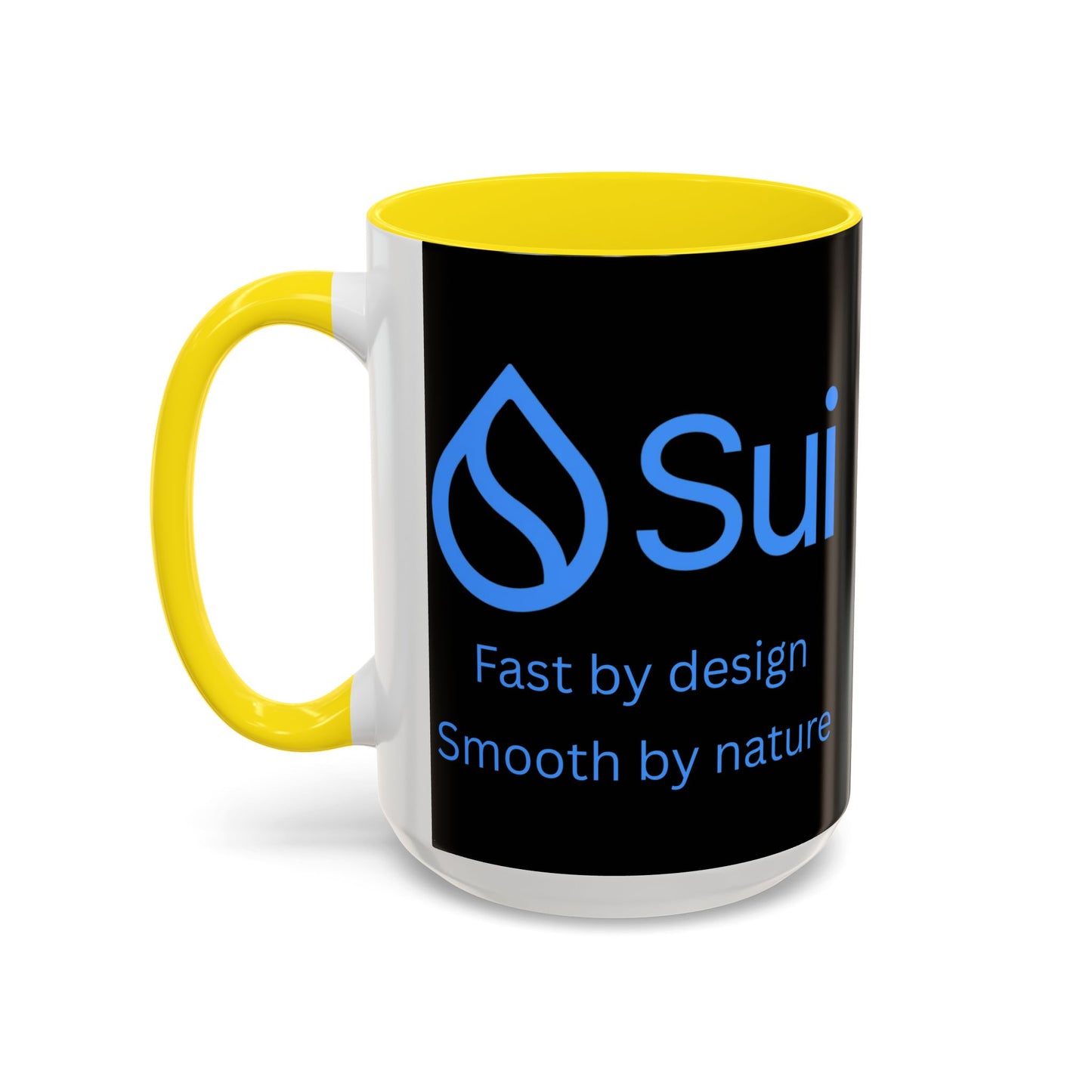SUI Black Accent Mug by cypherpunkgear.com