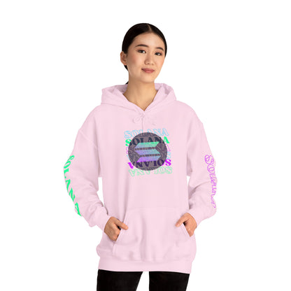 ¡Libertad Solana por cypherpunkgear! Sudadera con capucha unisex Heavy Blend™
