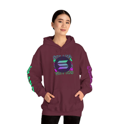 ¡Libertad Solana por cypherpunkgear! Sudadera con capucha unisex Heavy Blend™